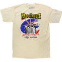 T-shirt beige logo bougie Pro Circuit manches courtes