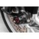 Protections fourche et bras oscillant (axe de roue) GILLES TOOLING GTA - noir/rouge BMW
