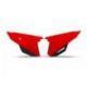 Plaques latérales UFO rouge Honda CRF 450 R