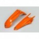 Kit garde-boue avant & arrière UFO couleur origine orange KTM