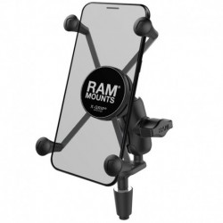 Pack complet RAM MOUNTS X-Grip bras court fixation tige de fourche - smartphones L/XL
