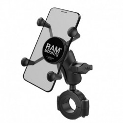 Pack complet RAM MOUNTS X-Grip bras court fixation Torque sur guidon - smartphones L/XL