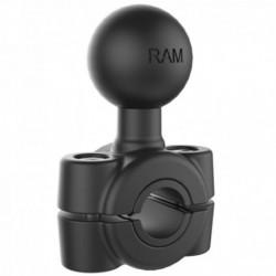 Base RAM MOUNTS Torque fixation sur tubes fins Ø 9.5mm à 15.9mm - Boule B