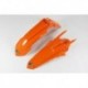 Kit garde-boue avant & arrière UFO couleur origine orange KTM
