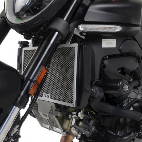 Protection de radiateur R&G RACING - rouge Ducati Monster 950
