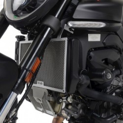Protection de radiateur R&G RACING - titane Ducati Monster 950