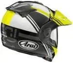 Casque ARAI TOUR-X5 Cosmic - jaune fluo - Taille S