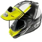 Casque ARAI TOUR-X5 Cosmic - jaune fluo - Taille L
