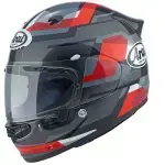 Casque ARAI QUANTIC Abstract - rouge - Taille L