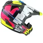 Casque ARAI MX-V EVO Battle - Jaune - Taille S