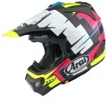 Casque ARAI MX-V EVO Battle - Jaune - Taille L