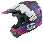 Casque ARAI MX-V EVO Battle - Violet - Taille XL
