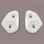 plaque visière Araï CT blanc casque jet