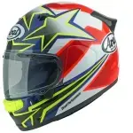 Casque ARAI QUANTIC STAR &amp; STRIPES - rouge - Taille S