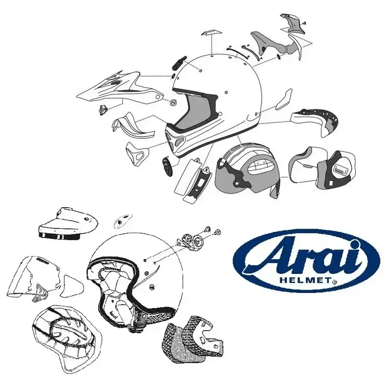 Visière ARAI TOUR-X5 DIAMOND