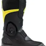 Bottes moto Enfants SIDI Flame - noir / Citron / gris - Taille 40