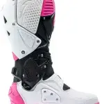 Bottes moto Enduro / cross SIDI Crossfire 3 SRS - noir / blanc / rose - Taille 42