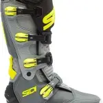 Bottes SIDI Xpower SC - gris/jaune fluo - Taille 42
