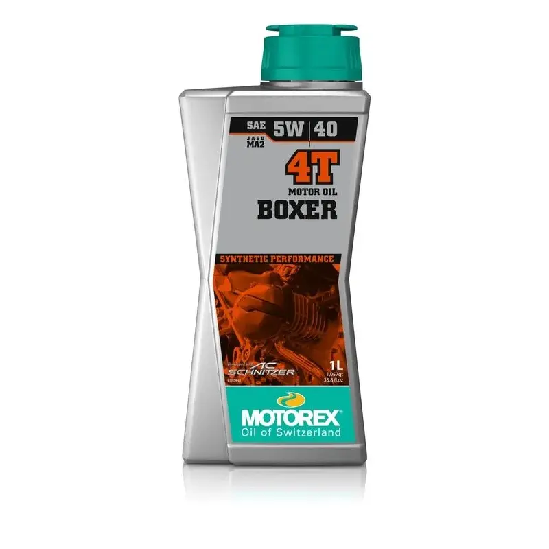 Huile Moteur MOTOREX Boxer 4T 5W40 100% synthétique 1L