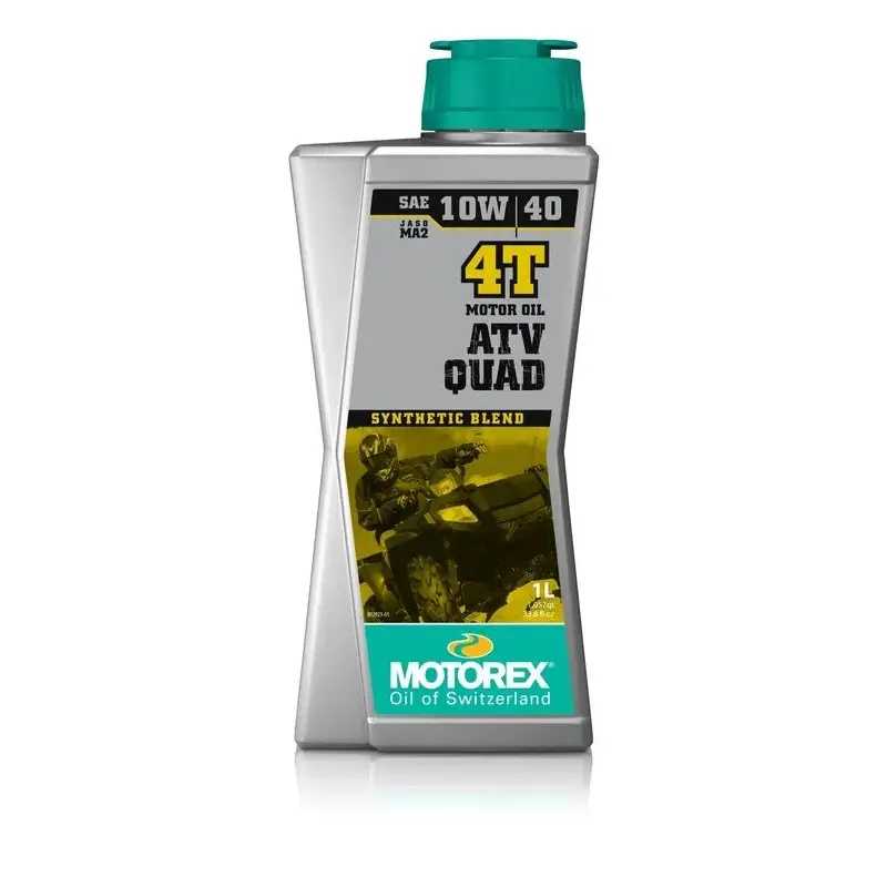 Huile Moteur MOTOREX ATV Quad 4T 10W40 100% synthétique 10 X 1L