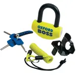 Antivol bloque disque OXFORD Big Boss 16mm jaune
