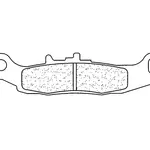 Plaquettes de frein CL BRAKES 1142ATV1 métal fritté