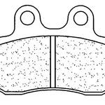 Plaquettes de frein CL BRAKES 1144S4 métal fritté