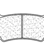Plaquettes de frein CL BRAKES 1171ATV1 métal fritté