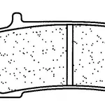 Plaquettes de frein CL BRAKES 1183MX10 métal fritté