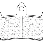 Plaquettes de frein CL BRAKES 2245XBK5 métal fritté