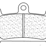 Plaquettes de frein CL BRAKES 2246A3+ métal fritté