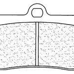 Plaquettes de frein CL BRAKES 2247S4 métal fritté