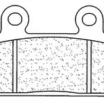 Plaquettes de frein CL BRAKES 2248A3+ métal fritté
