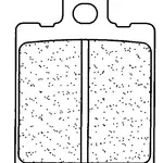 Plaquettes de frein CL BRAKES 2249A3+ métal fritté