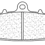 Plaquettes de frein CL BRAKES 2251A3+ métal fritté