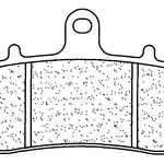 Plaquettes de frein CL BRAKES 2255XBK5 métal fritté