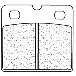 Plaquettes de frein CL BRAKES 2258A3+ métal fritté