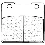 Plaquettes de frein CL BRAKES 2280A3+ métal fritté