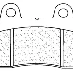 Plaquettes de frein CL BRAKES 2289S4 métal fritté