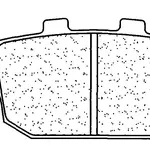 Plaquettes de frein CL BRAKES 2296RX3 métal fritté