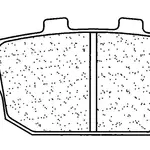 Plaquettes de frein CL BRAKES 2298S4 métal fritté