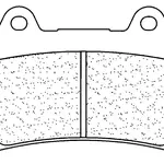Plaquettes de frein CL BRAKES 2305XBK5 métal fritté