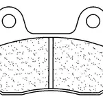 Plaquettes de frein CL BRAKES 2326S4 métal fritté