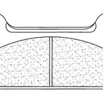 Plaquettes de frein CL BRAKES 2342RX3 métal fritté