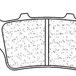 Plaquettes de frein CL BRAKES 2353X59 métal fritté