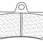 Plaquettes de frein CL BRAKES 2361XBK5 métal fritté
