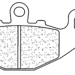 Plaquettes de frein CL BRAKES 2381RX3 métal fritté