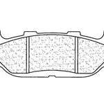 Plaquettes de frein CL BRAKES 2391A3+ métal fritté