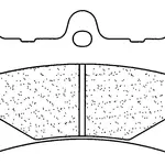 Plaquettes de frein CL BRAKES 2398A3+ métal fritté