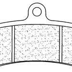 Plaquettes de frein CL BRAKES 2404XBK5 métal fritté